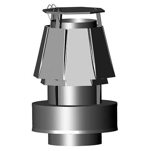 Kaminhut Typ REGULATOR