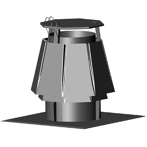Kaminhut Typ REGULATOR