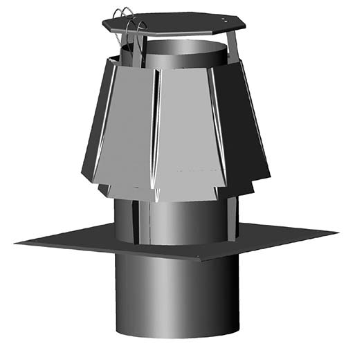 Kaminhut Typ REGULATOR
