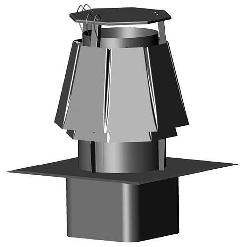 Kaminhut Typ REGULATOR
